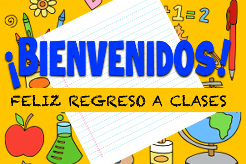 Resultado de imagen para bienvenidos  Letras de bienvenidos, Feliz inicio  de clases, Bienvenido a clase