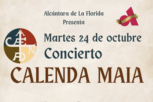 Concierto Calenda Maia en el colegio